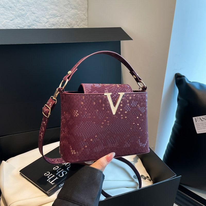 Women's PU Leather Crossbody Bag - Stylish Work & Everyday Shoulder Bag