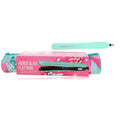 Fierce Glam, Flat Iron With Travel Pouch -Turquoise